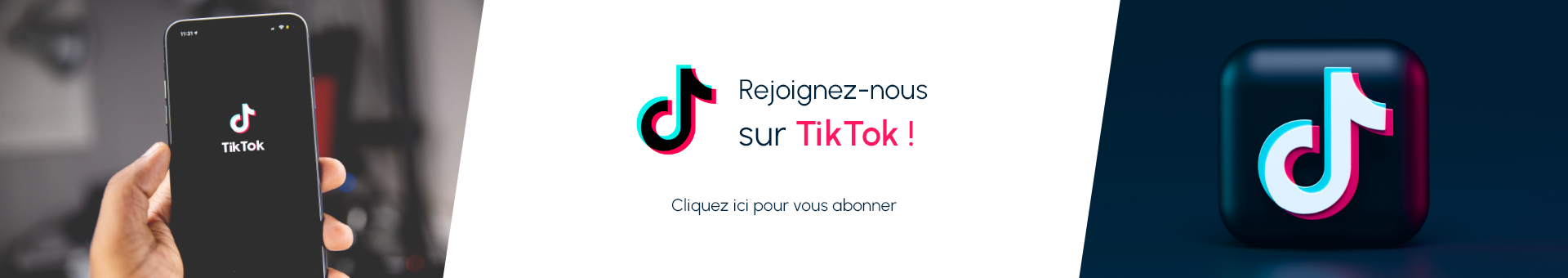 Votre pharmacie est sur TikTok, suivez-nous pour découvrir tous nos bons plans et astuces