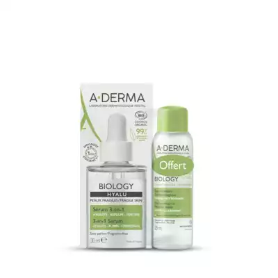 Aderma Biology Hyalu Sérum 3 En 1 Fl Pipette/30ml+eau Micellaire à MARIGNANE